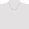 Black Bow Jewelry 0.7mm, 14k Yellow Gold, Solid Box Chain Necklace - 2 of 4