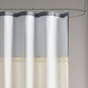 PAGED 72x72 Inch Shower Curtain Modern Cotton Shower Curtain with Watercolor Flower for Bathroom, Machine Washable - 2 of 4