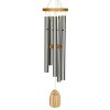 Woodstock Chimes Signature Collection, Chimes of Bali, 25'' Silver Wind Chime BWS - image 3 of 4