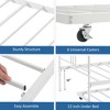 Twin Daybed with Trundle, Steel Slat Support, No Box Spring Needed, Guest Sofa Bed - 3 of 4