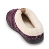 Roxoni Girl's Cozy Knitted Fleece Lined Clogs with Non-Skid Sole - 4 of 4