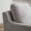 CENGHU 29.92" Swivel Accent Chair, Upholstered Arm Chair with Removable Back Cushion, 360-Degree Comfy Living Room Chair - 4 of 4