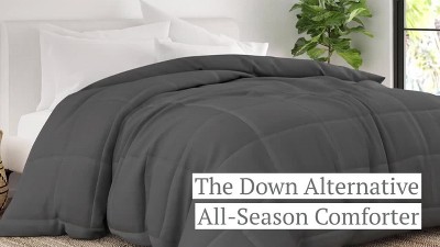 Gray King/California King Down Alternative Comforter