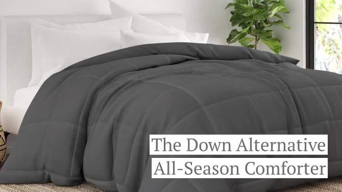 All Season Comforter Down Alternative Filling, Machine Washable - Becky Cameron, 2 of 10, play video