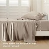 Bedsure | Rayon Derived from Bamboo Sheet Set Stay Cool & Comfy - 3 of 4