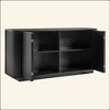 KIGFTSOD 63 " Wavy Storage Sideboard, Double-Door Buffet Cabinet with Adjustable Shelves, Suitable for Kitchen, Living Room, Hallway - 4 of 4