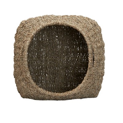 Natural Seagrass Storage Basket with Handles