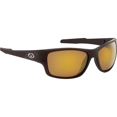 Flying Fisherman Maverick Polarized Sunglasses - Black/amber : Target