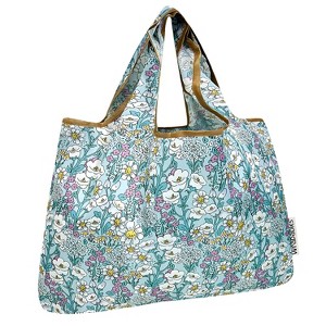 Wrapables Large Foldable Tote Nylon Reusable Grocery Bags - 1 of 4