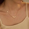 14K Gold Plated Dainty Necklace, Tiny Love Heart Star CZ Leaf Pendant Chain for Women | Everyday Minimalist Gift - 4 of 4