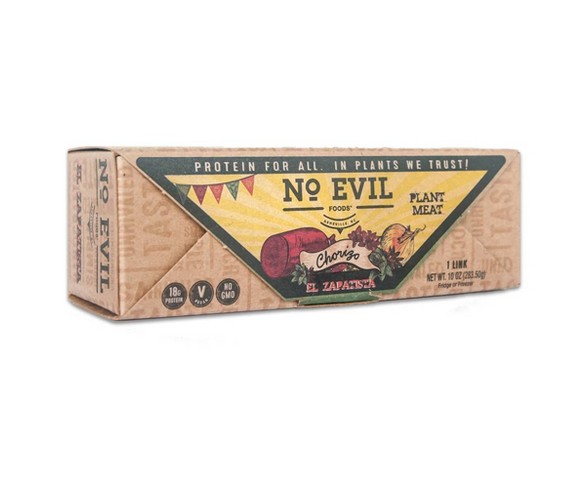 No Evil Foods El Zapatista Meatless Chorizo - 10oz
