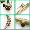 Kitchen Sink Faucet, Brushed Nickel Pull Out Sprayer, Stainless Steel - 3 of 4