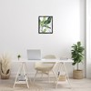 Stupell Industries Expressive Palm Leaf Linework Floating Frame Canvas Art, Black, 17" x 21" - 3 of 4