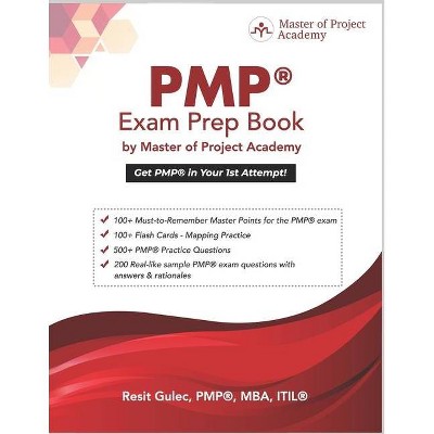 PMP(R) Exam Prep Book by Master of Project Academy - (Paperback)