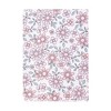 Hudson Baby Infant Girls Cotton Flannel Burp Cloths 7-Pack, Pink Mint Floral, One Size - 3 of 4