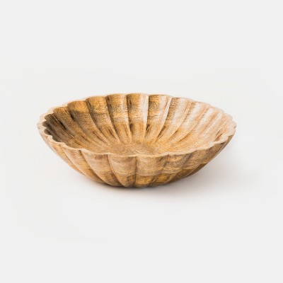 Scallop Serenity Bowl Set of 2 - Natural