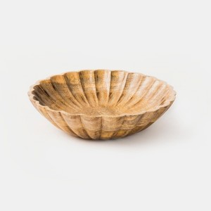 Scallop Serenity Bowl Set of 2 - Natural - 1 of 4