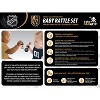 BabyFanatic Wood Rattle 2 Pack - NHL Las Vegas Golden Knights Baby Toy Set - 4 of 4