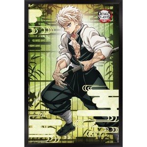 Trends International Demon Slayer: Hashira Training - Sanemi Framed Wall Poster Prints - 1 of 4