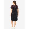 Woman Within Perfect Short-Sleeve Crewneck Tee Dress - 3 of 4