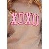 Women's Unisex - Xoxo Foil Sweatshirt - OAT COLLECTIVE - 2 of 2