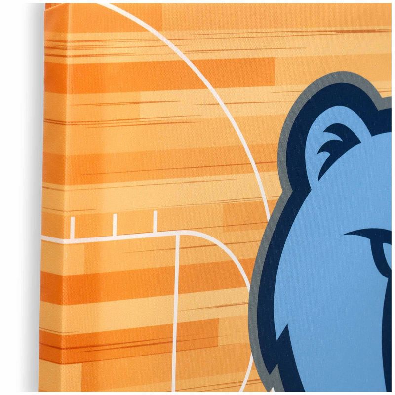 NBA Memphis Grizzlies Court Canvas Wall Sign, 4 of 5