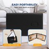 SereneLife Portable Massage Table - Adjustable Folding Bed with Wooden Frame - 3 of 4