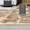 Washable Rugs for Living Room Vintage Rug Damask Floral Area Rug Farmhouse Non Slip Stain Resistant Carpet - 4 of 4