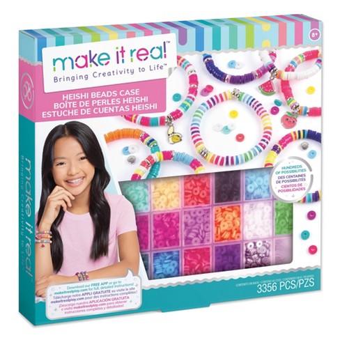 Diy Bead Set Jewelry Making Kit For Kids Girls Wooden Beads For Bracelets  Necklaces Creativity Beading Kits Art Craft