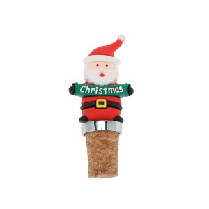 Unique Bargains Christmas Tree Cork Stopper Aluminum Alloy Wood 1 Pc - 1 of 3