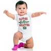 Xmas Napping Before Wrapping Presents Baby Bodysuit Jumper Girls Brisco Brands - 4 of 4