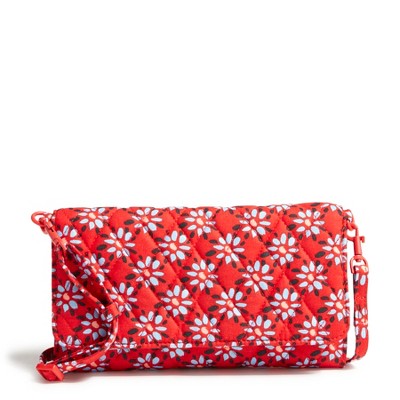 Vera Bradley Women's Outlet Cotton Wallet Crossbody