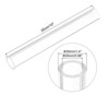 Unique Bargains Lamp and Lantern Water Cooling System Acrylic Rigid Round Pipe Clear 10" - 2 of 4