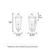 Maxim Lighting Sutton Place Vx 1 - Light Wall Light in  Black - 3 of 3