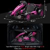 24V Children's Electric Drift Kart, Outdoor Ride-on Toy with Adjustable Seat and Variable Speed Mode, EVA Silent Wheels - 2 of 4