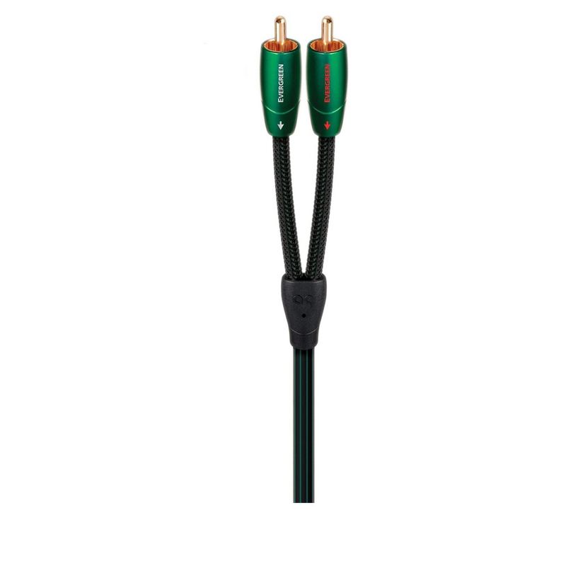 AudioQuest Evergreen RCA Male to RCA Male Cable - 1.97 ft. (.6m), 2 of 3