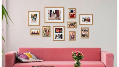 Black Classic 10-Piece Wall Picture Frame Set