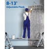 Aluminum Plank, 440Lbs Capacity Extension Scaffolding Plank, Adjustable Telescoping Work Platform - 2 of 4