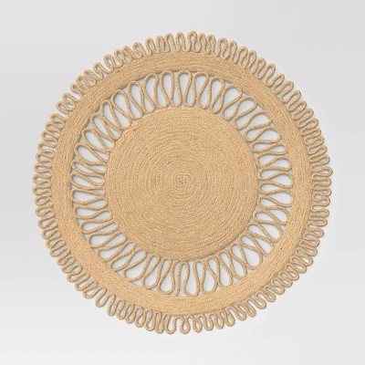 Jute Decorative Charger Brown - Threshold™