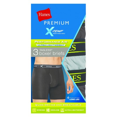 hanes comfort flex fit long leg boxer briefs