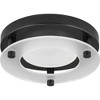 Progress Lighting, P8247 Collection, 1-Light Flush Mount, Brushed Nickel, Steel, Shade Included - 3 of 3