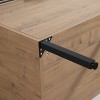 SEVOBAL Bathroom Storage Cabinets Playroom Freestanding Vanity Modern Storage for Kids Bathroom, Beige, 23.4"*17.9"*34.3" - 3 of 4