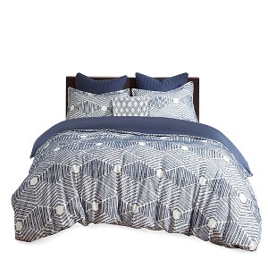 Gracie Mills Anibal Shabby Chic Cotton Jacquard Comforter Set - 1 of 4