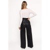 Kieran Faux Leather Pant - Black 6 - 4 of 4