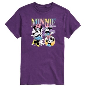 Men's - Disney - Minnie Mouse Collage Short Sleeve Graphic T-Shirt - 1 of 3