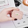 Worryfree Gadgets Case Compatible with Apple AirPods Pro Case Stylish Bling TPU Cover Full Protective Pro Charging Case Skin Cover with Keychain - 3 of 4