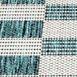 turquoise/cream