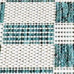 turquoise/cream