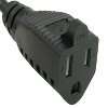 SANOXY 50ft 14 AWG SJTW Power Extension Cord for Indoor and Outdoor (NEMA 5-15P to NEMA 5-15R) - 2 of 4
