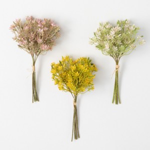 Sullivans Artificial Spring Wildflower Bush Bundles Set of 3, 14"H Multicolored - 1 of 4